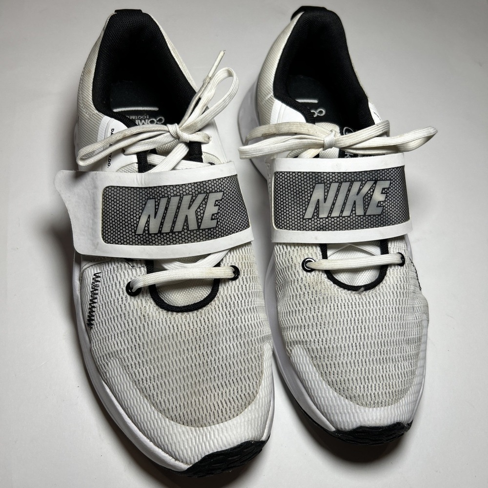 Nike Renew Retaliation 4 White Black DH0606-100‎ Mesh Men's Size 8 Sneakers